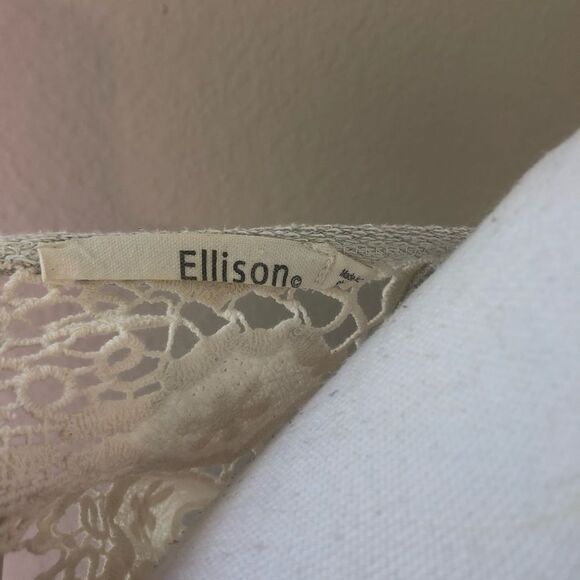 Ellison Gray Sweater w/ Crochet Back - Picture 6 of 6